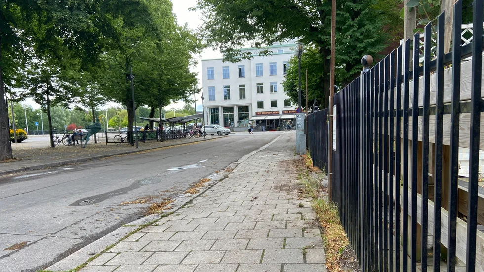 JA Selanders gata i centrala Eskilstuna.