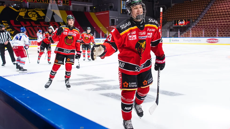 Fabian Lysell är nedskickad till WHL.