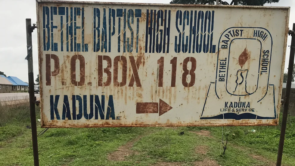 Skolan i Kaduna i Nigeria.