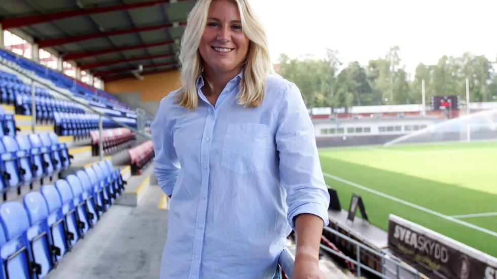 Ett stipendium för att spela fotboll lockade Victoria Gustafsson över till andra sidan Atlanten trots att hon aldrig besökt USA innan.