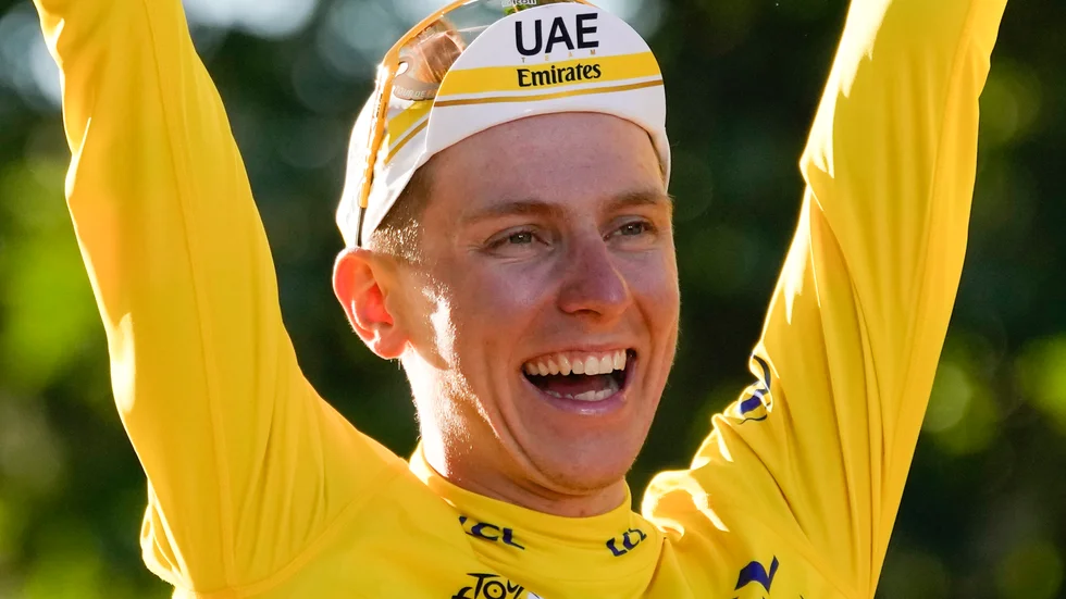 Slovenske Tadej Pogacar vann Tour de France för andra året i rad.
