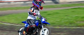 Signe fick prova speedway för första gången
