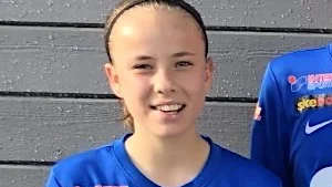 Märta Wallström gjorde 1–0-målet och visade vägen för SSK 2.