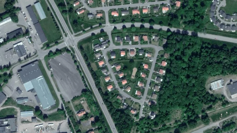 Området kring Vräknebrovägen 26