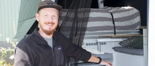 Marcus byggde husbil av en van: "Drömmen är att fota späckhuggare"