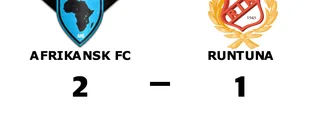Afrikansk FC besegrade Runtuna på hemmaplan