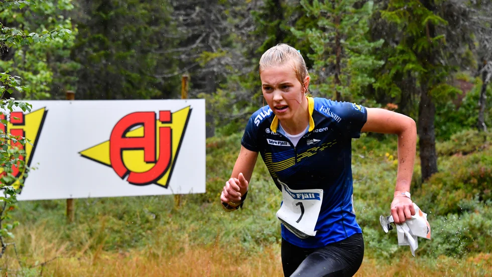 Hanna Lundberg vann medeldistansen i Idre.