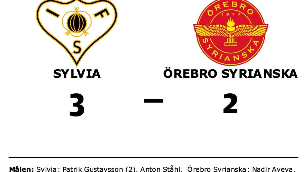 Sylvia vann mot Örebro Syrianska
