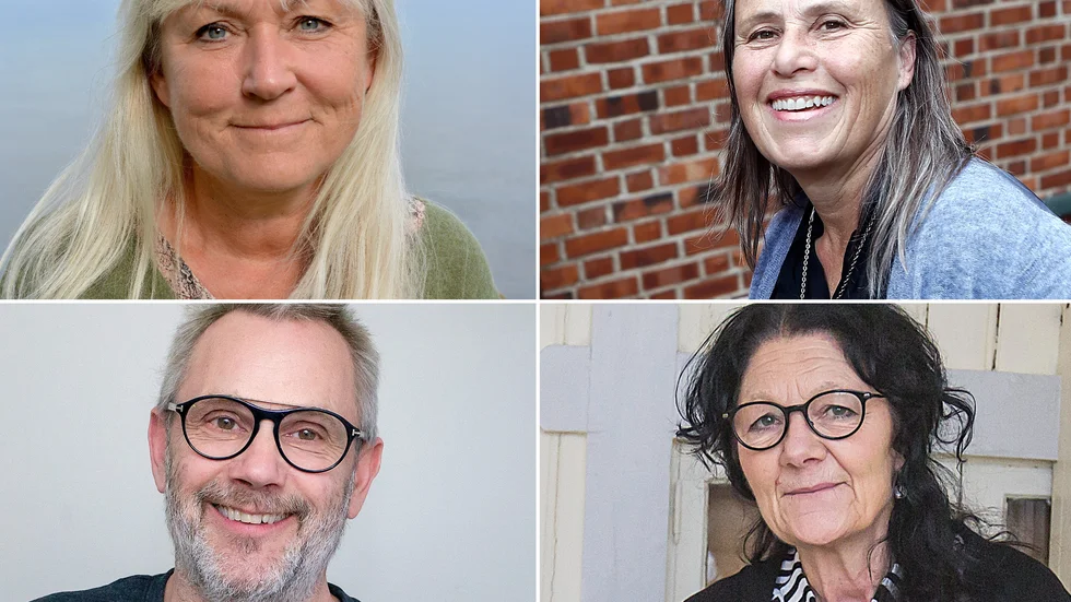 Eva Granlund från Vadstena Nya Teater, Lilliann Gilmark som är museichef på Sancta Birgitta Klostermuseum i Vadstena, Thomas "Massi" Karlsson på Kulturakademin i Motala och Gunilla Haga på Kulturverkstan K-ringen i Motala är några av de som ger sin syn på de slopade restriktionerna. Arkivbilder. Bilden är ett montage.
