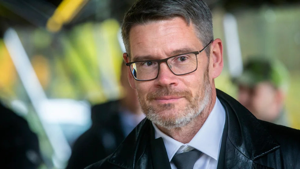 Kommunalrådet Lars Forsgren upplever att han börjar komma in i rollen som kommunalråd. ”Vi invigde K4 i fredags och det gick hur bra som helst", säger han.