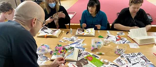 Kulturveckan inledd med konst som återvinner