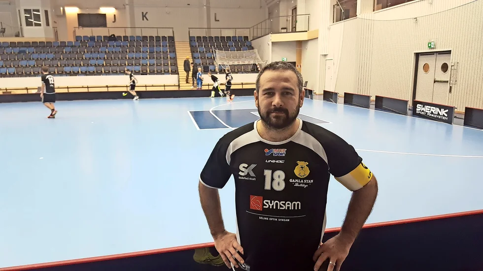 Gamla Stans sportchef och ordförande Amir Chehrehnegar.
