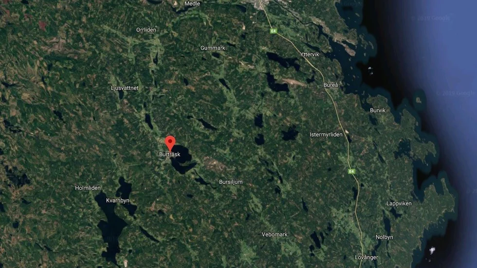 Imorse inträffade ett jordskalv väster om Burträsk. 