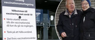 Tvingades vända hem efter två försök • Kritisk över långa köer till dos 3 • "Tyckte synd om oss och alla gamlingar"