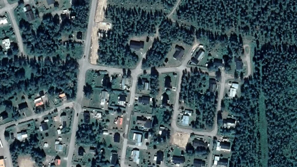 Området kring Skogsvägen 3