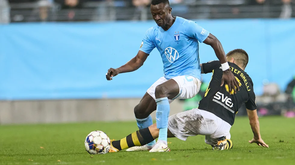 Malmös Bonke Innocent i mötet med AIK.