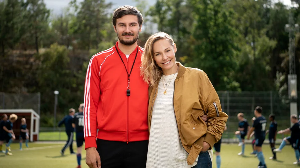 Erik och Carina Berg. Pressbild.