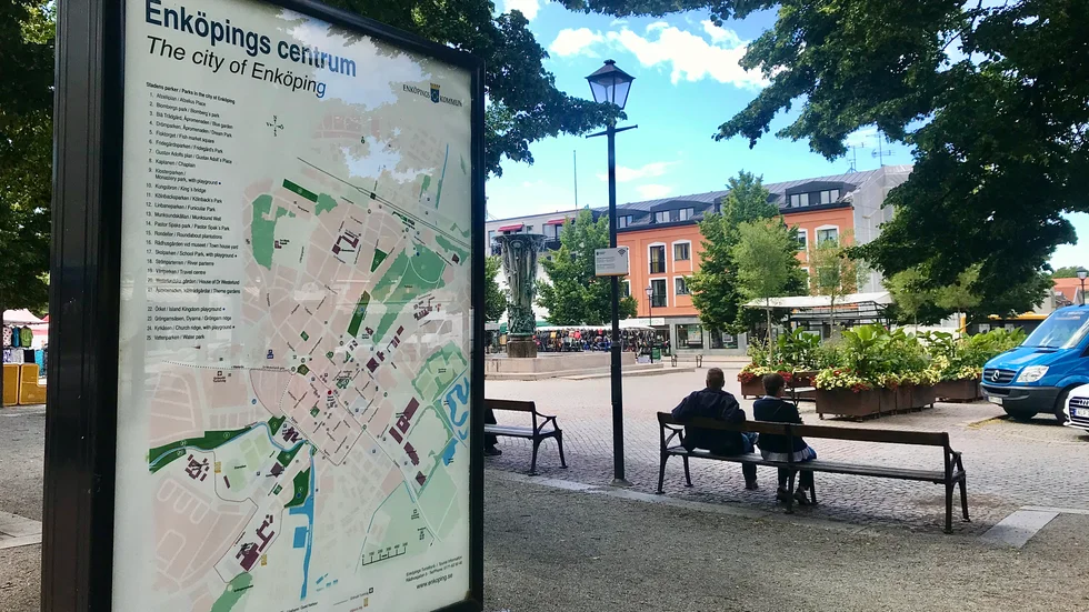 Vad vill de olika politiska partierna med Enköping centrum?