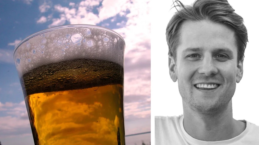 Jacob Morén är projektledare på Skira som varit med och tagit fram den första spårbara ölen.