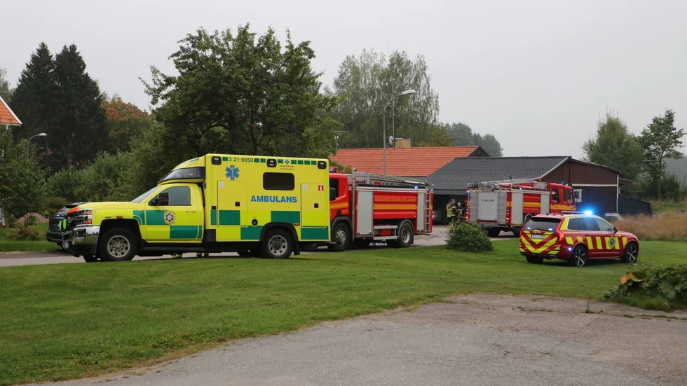 Räddningstjänsten ryckte ut till Tärnsjö där en mindre brand utbrutit i en villa. Arkivbild.