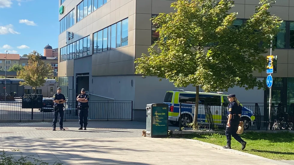 En skottlossning uppstod i Frodeparken i centrala Uppsala vid 11-tiden på lördagen. 