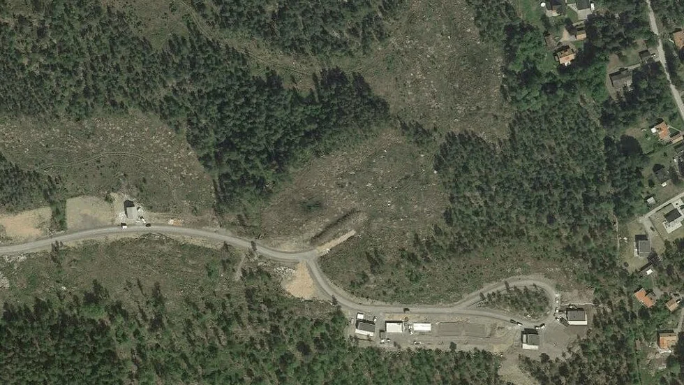 Området kring Kornellstigen 1A