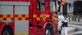 Bilbrand i Svartbäcken 