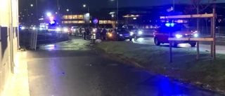 Seriekrock på E 4 i Skellefteå – flera bilar inblandade