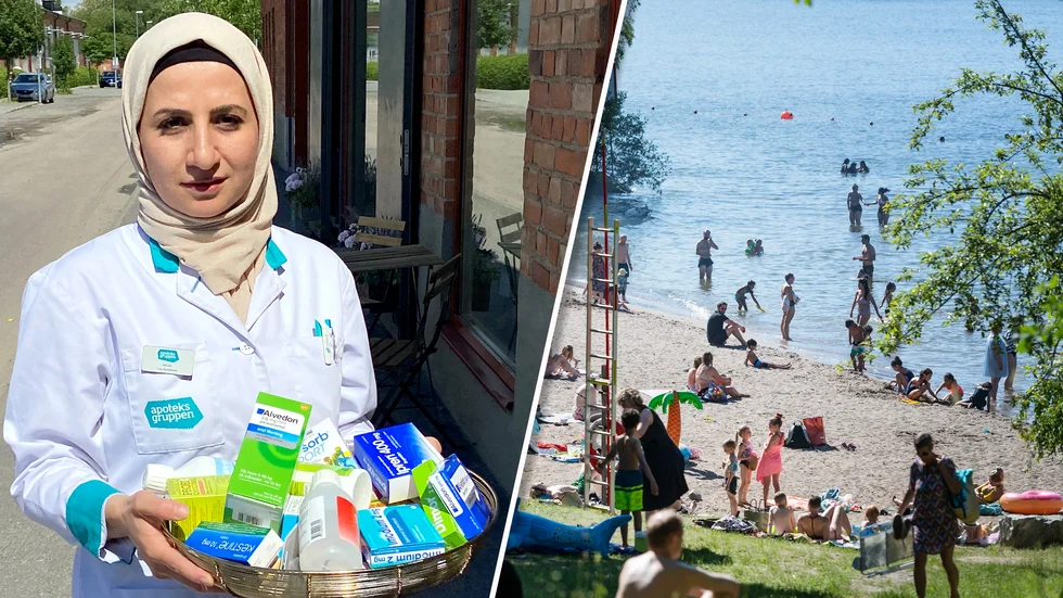 Solskyddsprodukter, plåster, myggmedel samt ett Första hjälpen-kit kan man väl säga ingår i standardutrustningen. Men för att få ett bra och brett sommarapotek finns det flera produkter att komplettera med, säger farmaceuten Jehan Alafach.