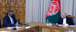 USA:s försvarsminister på besök i Afghanistan