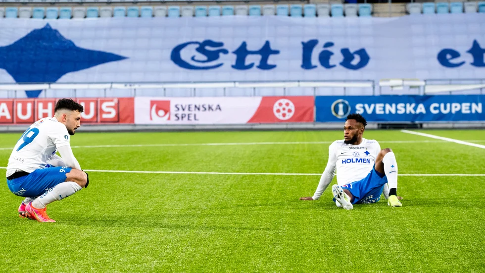 Sead Haksabanovic och Samuel Adegbenros mål räckte inte. IFK är utslaget ur cupen.