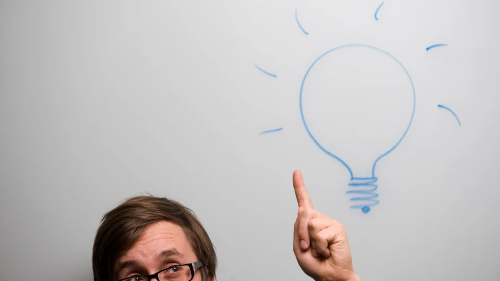 En ljus idé kan resultera i ett patent. Arkivbild.