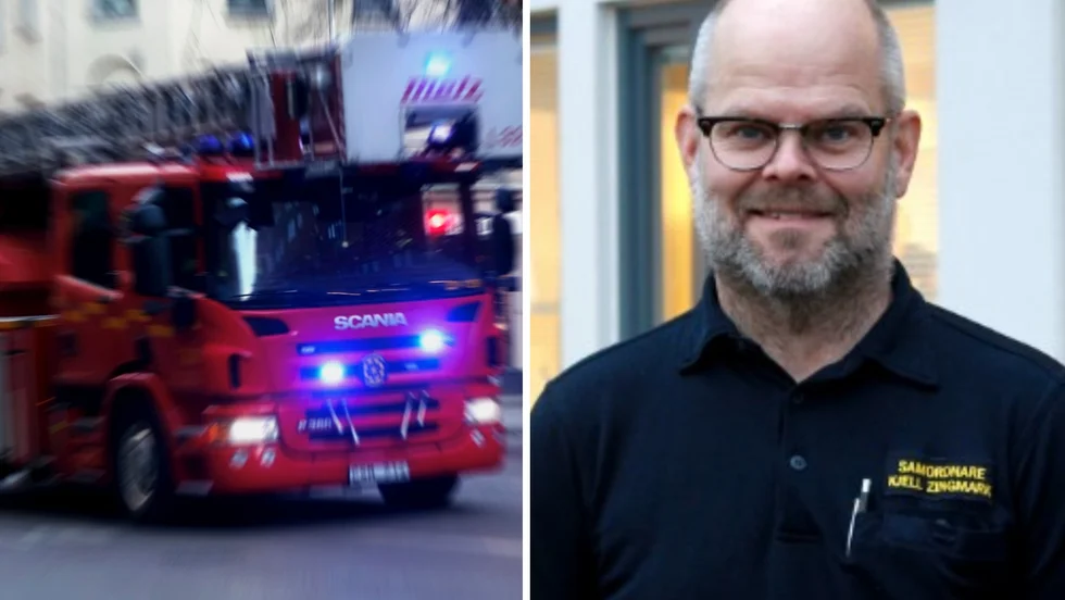 Räddningstjänsten söker nya deltidsbrandmän i Vadstena. Kjell Zingmark tror att han kan hitta dem på fredag.