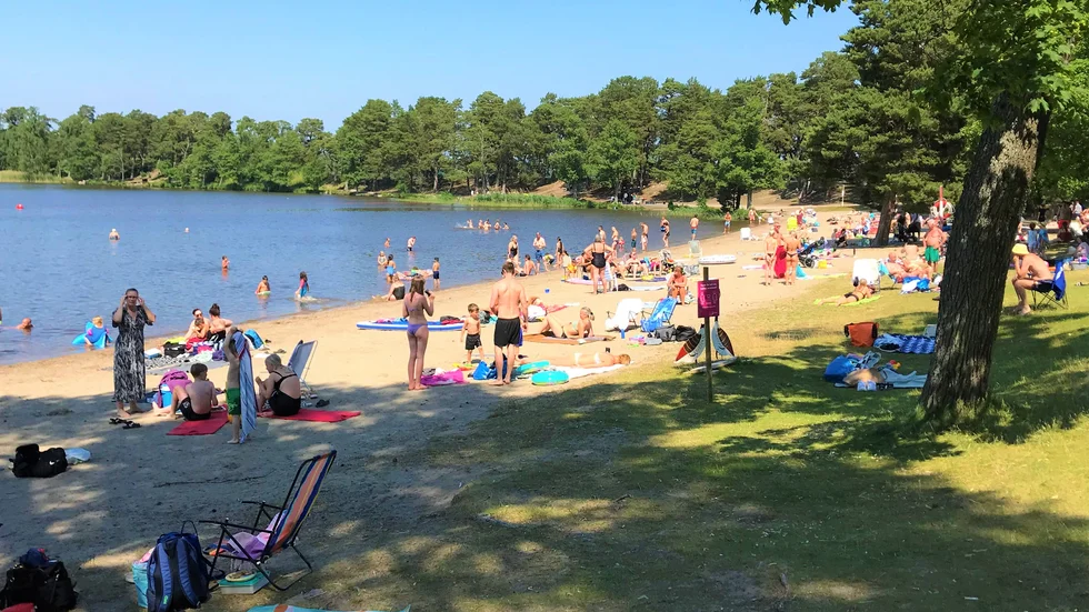 Under sommaren 2022 slogs det nya värmerekordet för Östergötland i Härsnäs utanför Mjölby. 37 grader.