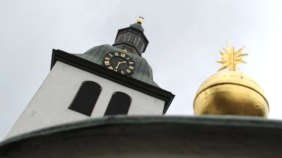 Nu är det lite kallare i Kisa kyrka på grund av energisparande åtgärder. 