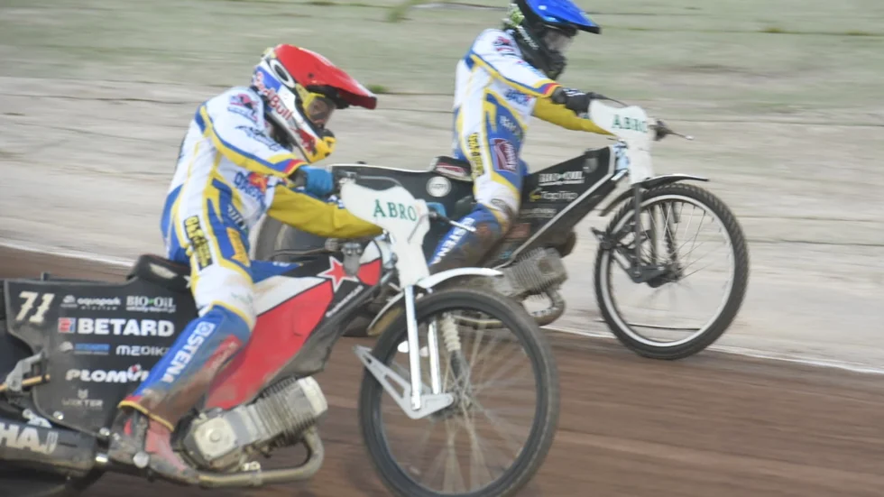 Maciej Janowski och Tai Woffinden.