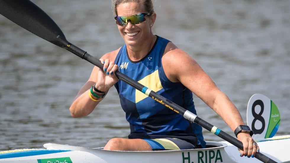 Helene Ripa under Paralympics i Rio de Janeiro 2016.