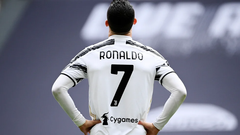 Juventus Cristiano Ronaldo är på väg tillbaka till Manchester United. Arkivbild.