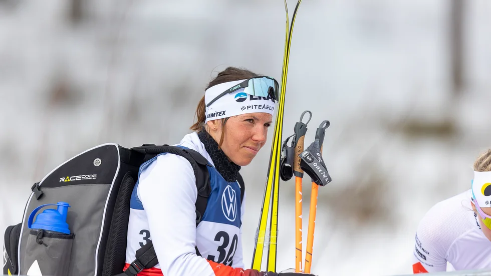 Charlotte Kalla måste prestera i vinter för att får göra ännu ett OS. Arkivbild.