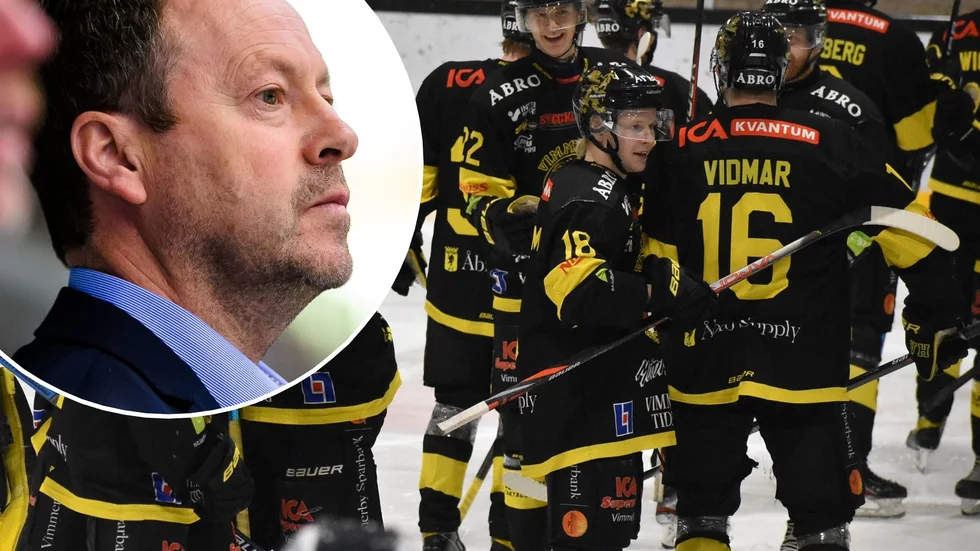 Staffan Lundh. Det är Vimmerby Hockeys nya huvudtränare.