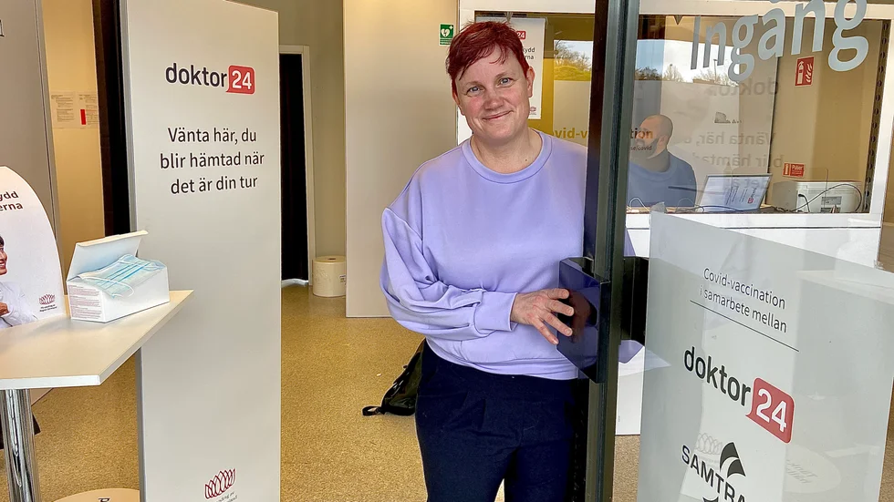 Eva-Marie Vesterlund. Projektledare för covidvaccinationen inom Doktor 24 Sörmland.