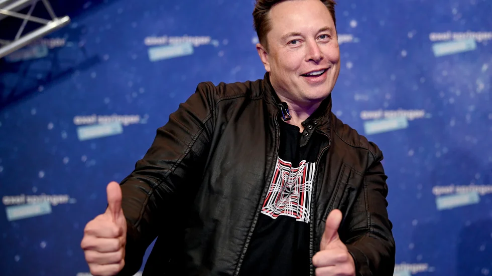 Teslas grundare och vd Elon Musk. Arkivbild.
