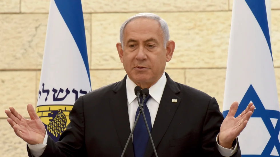 Klockan har slagit för Israels premiärminister Benjamin Netanyahu. Arkivbild.