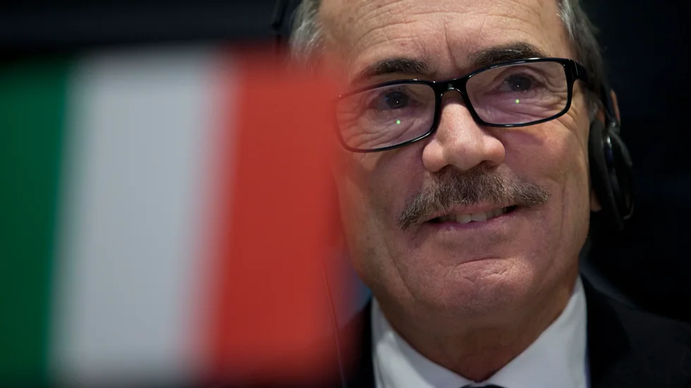 Den italienske antimaffiaåklagaren Federico Cafiero. Arkivbild.