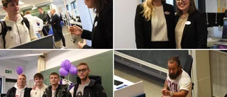 Före detta Luleåstudenten Elin värvar nya kollegor på arbetsmarknadsmässa – "Luleå är lugn för mig"