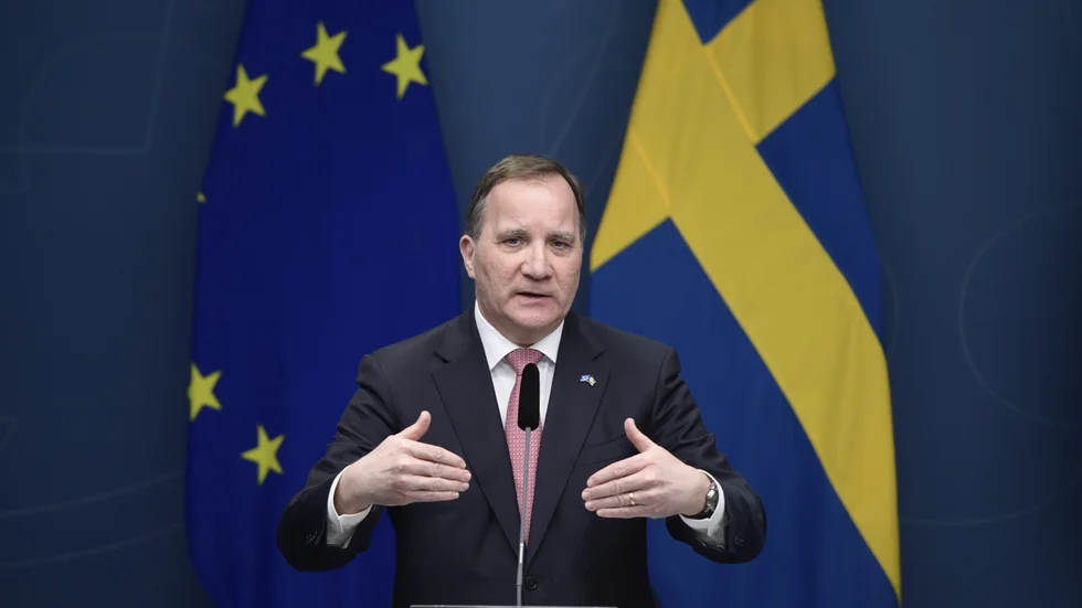 Statsminister Stefan Löfven (S) anser att Liberalernas beslut riskerar att föra Sverige i en odemokratisk riktning. Arkivbild.