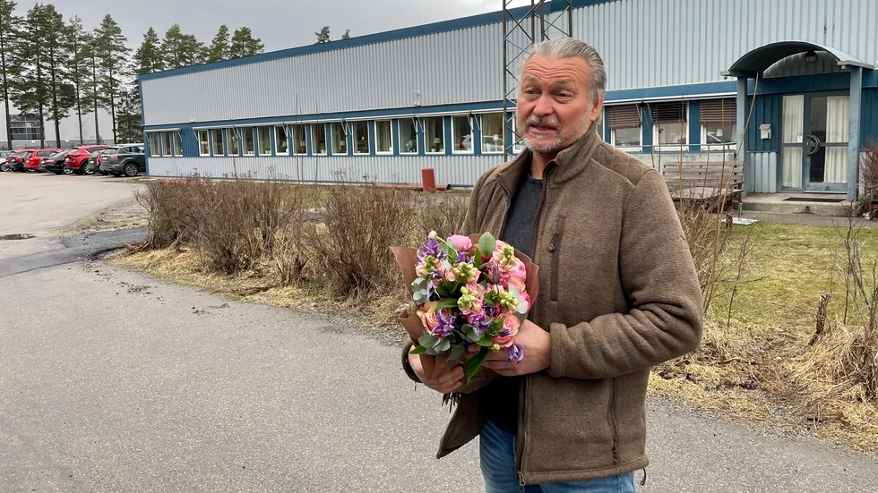 Kimmo Frondelius får bära titeln Årets företagare 2021. 