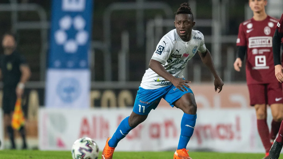 Michael Kargbo fortsätter karriären i Gais och lär stöta på AFC Eskilstuna under säsongen i Superettan.