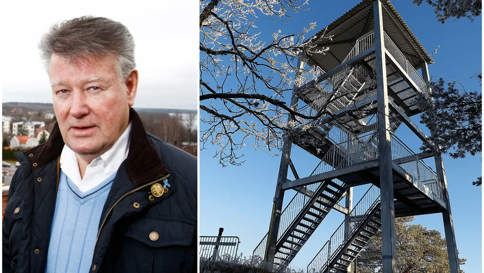 Rolf Wallinder har återkommit till Strängnäs kommun med ett reviderat e-förslag kring vattentanken under Kungstornet.