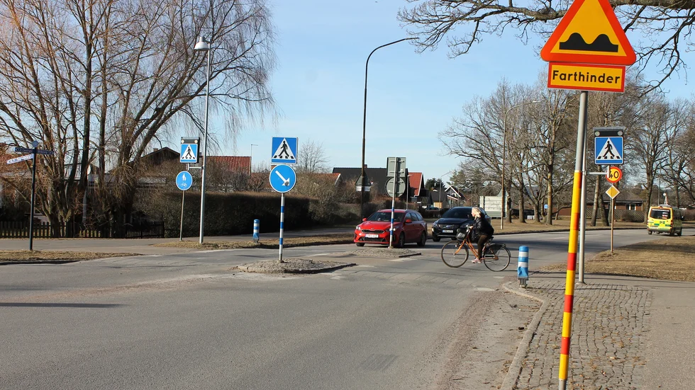 Övergångstället på Lasarettsgatan i närheten av Vätterskolan ska göras om.  